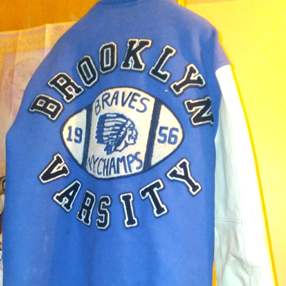 True Religion Ritchie Denim and Leather Brooklyn Jacket